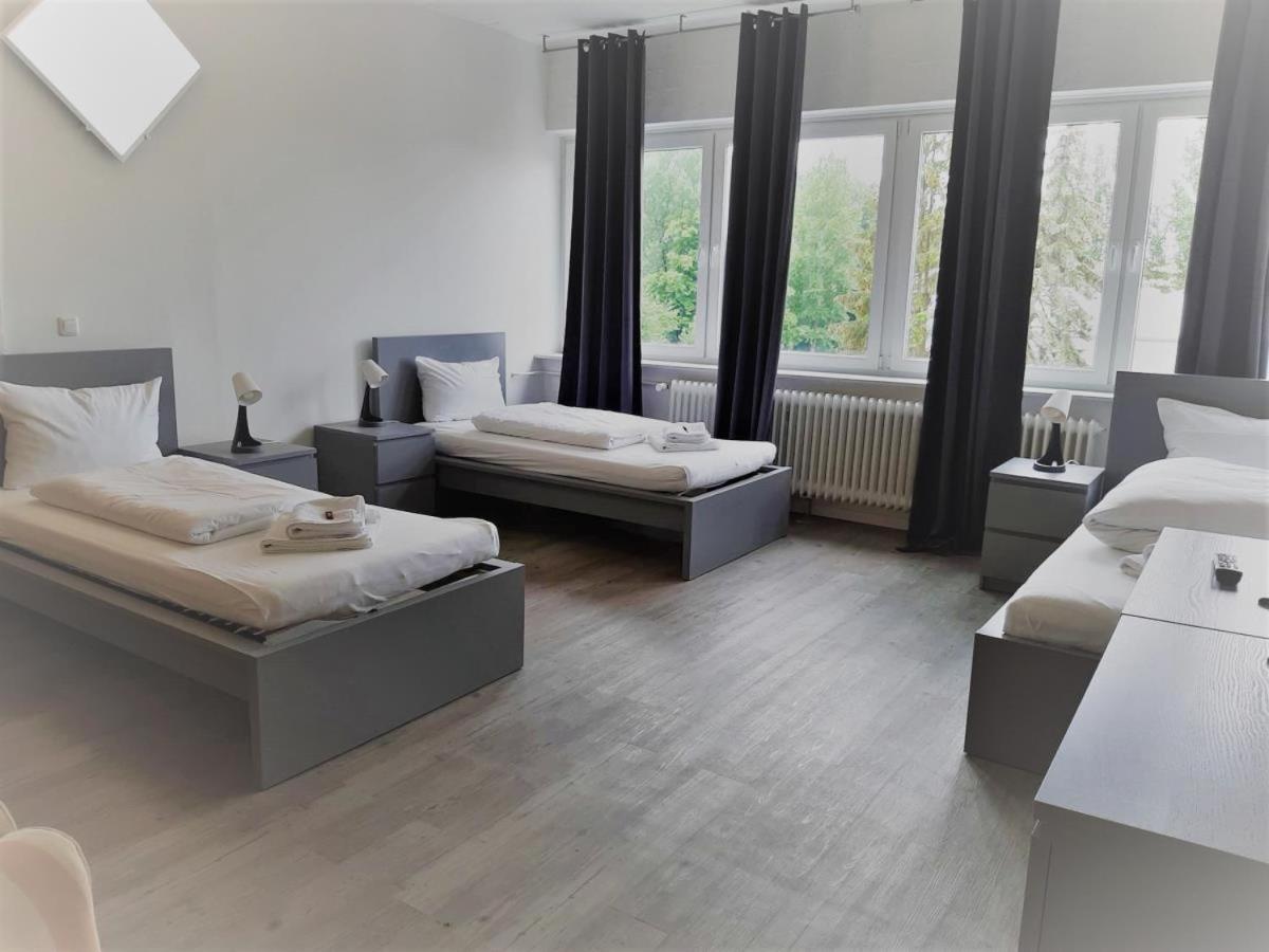 Mehrbett-Apartment 8 Citynah, Einfache Ausstattung ฮัมบูร์ก ภายนอก รูปภาพ